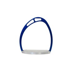 STAFFA DA EQUITAZIONE MOD. FLY EQUITALY COL. BLUE SILVER STAFFA DA EQUITAZIONE MOD. FLY EQUITALY COL. BLUE SILVER