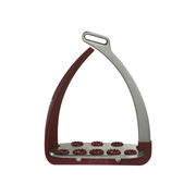 STAFFFE VITA -STEEL 1 VEREDUS ARGENTO/BORDEAUX STAFFFE VITA -STEEL 1 VEREDUS ARGENTO/BORDEAUX