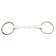STRAIGHT RUBBER LOOSE RING SNAFFLE WITH MINT FLAVOUR STRAIGHT RUBBER LOOSE RING SNAFFLE WITH MINT FLAVOUR