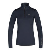 T-SHIRT DA TEMPO LIBERO DONNA 1/2 ZIP MOD.: KLNICOLE KINGSLAND T-SHIRT DA TEMPO LIBERO DONNA 1/2 ZIP MOD.: KLNICOLE KINGSLAND