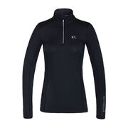 T-SHIRT DA TEMPO LIBERO DONNA 1/2 ZIP MOD.: KLNICOLE KINGSLAND T-SHIRT DA TEMPO LIBERO DONNA 1/2 ZIP MOD.: KLNICOLE KINGSLAND