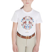 T-SHIRT MANICA CORTA JUNIOR HORSE SADDLE BOOTS T-SHIRT MANICA CORTA JUNIOR HORSE SADDLE BOOTS
