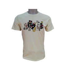 T-SHIRT UOMO MANICA CORTA IN COTONE GIALLO CON STAMPA GRAFICA T-SHIRT UOMO MANICA CORTA IN COTONE GIALLO CON STAMPA GRAFICA