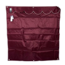 TENDA DA BOX/STENDARDO IN POLYESTERE 120X125 LUXURY BURGUNDY TENDA DA BOX/STENDARDO IN POLYESTERE 120X125 LUXURY BURGUNDY