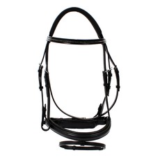 TESTIERA DA DRESSAGE CON SWAROVSKI CON REDINI IN CUOIO SCORPIUS G.PASSIER TESTIERA DA DRESSAGE CON SWAROVSKI CON REDINI IN CUOIO SCORPIUS G.PASSIER