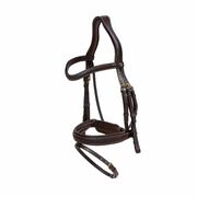 TESTIERA PLAITED FLASH NOSEBAND CON CHIUSURA PULL BACK - D COLLECTION TESTIERA PLAITED FLASH NOSEBAND CON CHIUSURA PULL BACK - D COLLECTION