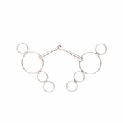 TITANIUM - ANATOMIC 4 RING GAG BIT TITANIUM TITANIUM - ANATOMIC 4 RING GAG BIT TITANIUM