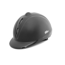 UKE SATIN VG1 RIDING HELMET WITH ADJUSTABLE FIT BLACK SATIN UKE SATIN VG1 RIDING HELMET WITH ADJUSTABLE FIT BLACK SATIN
