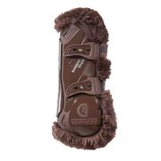 VEGAN SHEEPSKIN TENDON BOOTS BAMBOO ELASTIC BROWN BROWN VEGAN SHEEPSKIN TENDON BOOTS BAMBOO ELASTIC BROWN BROWN