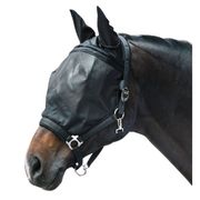 WALDHAUSEN PREMIUM HALTER WITH INTEGRATED FLY MASK BLACK WALDHAUSEN PREMIUM HALTER WITH INTEGRATED FLY MASK BLACK