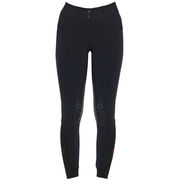 WOMEN'S HIGH WAISTED TROUSERS WITH KNEE GRIP CAVALLERIA TOSCANA WOMEN'S HIGH WAISTED TROUSERS WITH KNEE GRIP CAVALLERIA TOSCANA