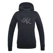 WOMEN'S HOODED SWEATSHIRT WITH FRONT LOGO ELYSE NAVY BLUE WOMEN'S HOODED SWEATSHIRT WITH FRONT LOGO ELYSE NAVY BLUE