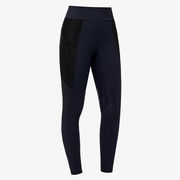 WOMEN'S LEGGINGS IN JERSEY MESH R-EVO NAVY BLUE WOMEN'S LEGGINGS IN JERSEY MESH R-EVO NAVY BLUE