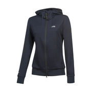 WOMEN'S TECH HOODED FULL ZIP SWEATSHIRT CALIEC BLUE WOMEN'S TECH HOODED FULL ZIP SWEATSHIRT CALIEC BLUE